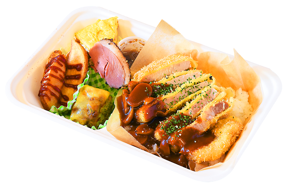 厚切りデミトンカツ弁当